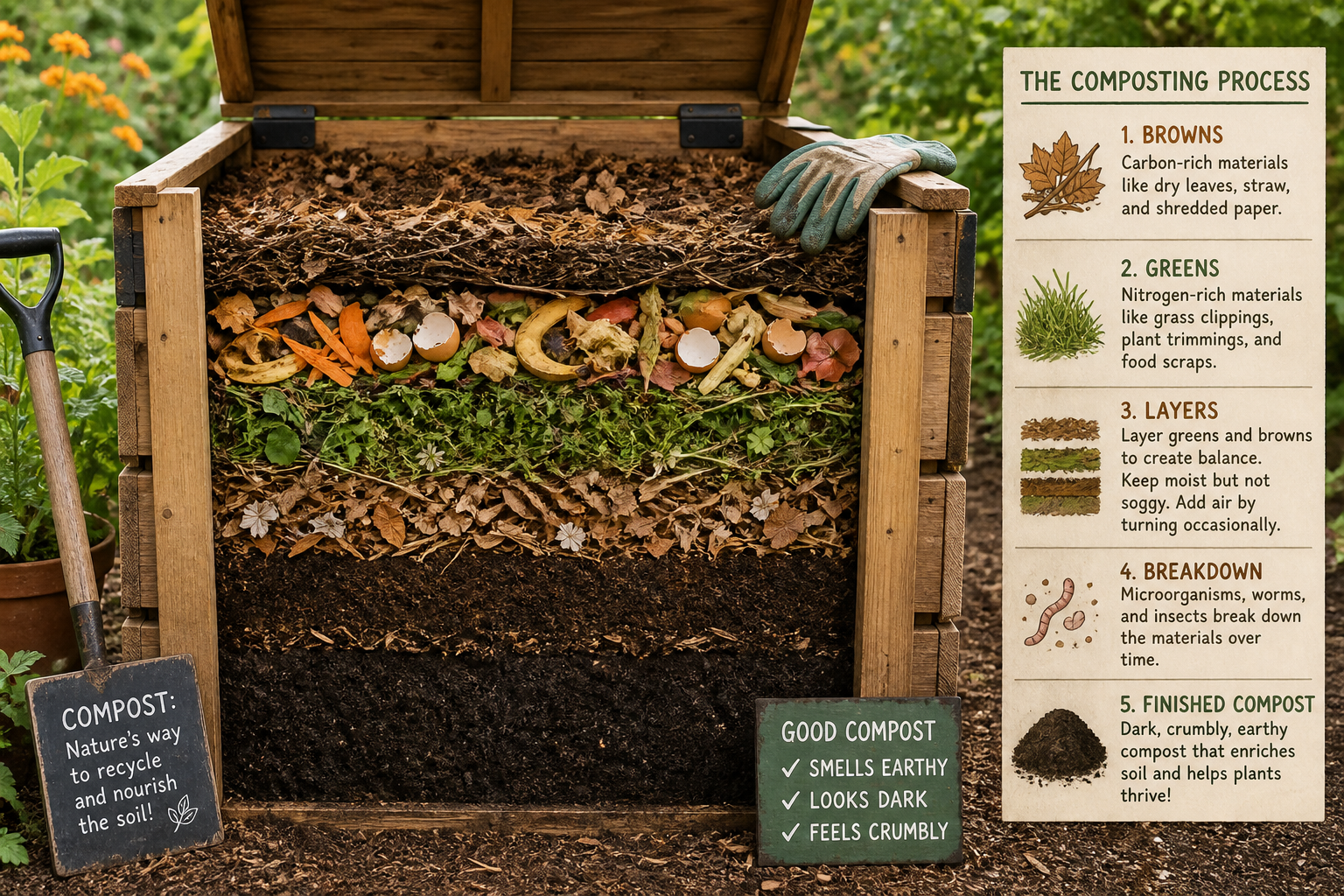 Composting 101: Complete Beginner's Guide to Making Compost