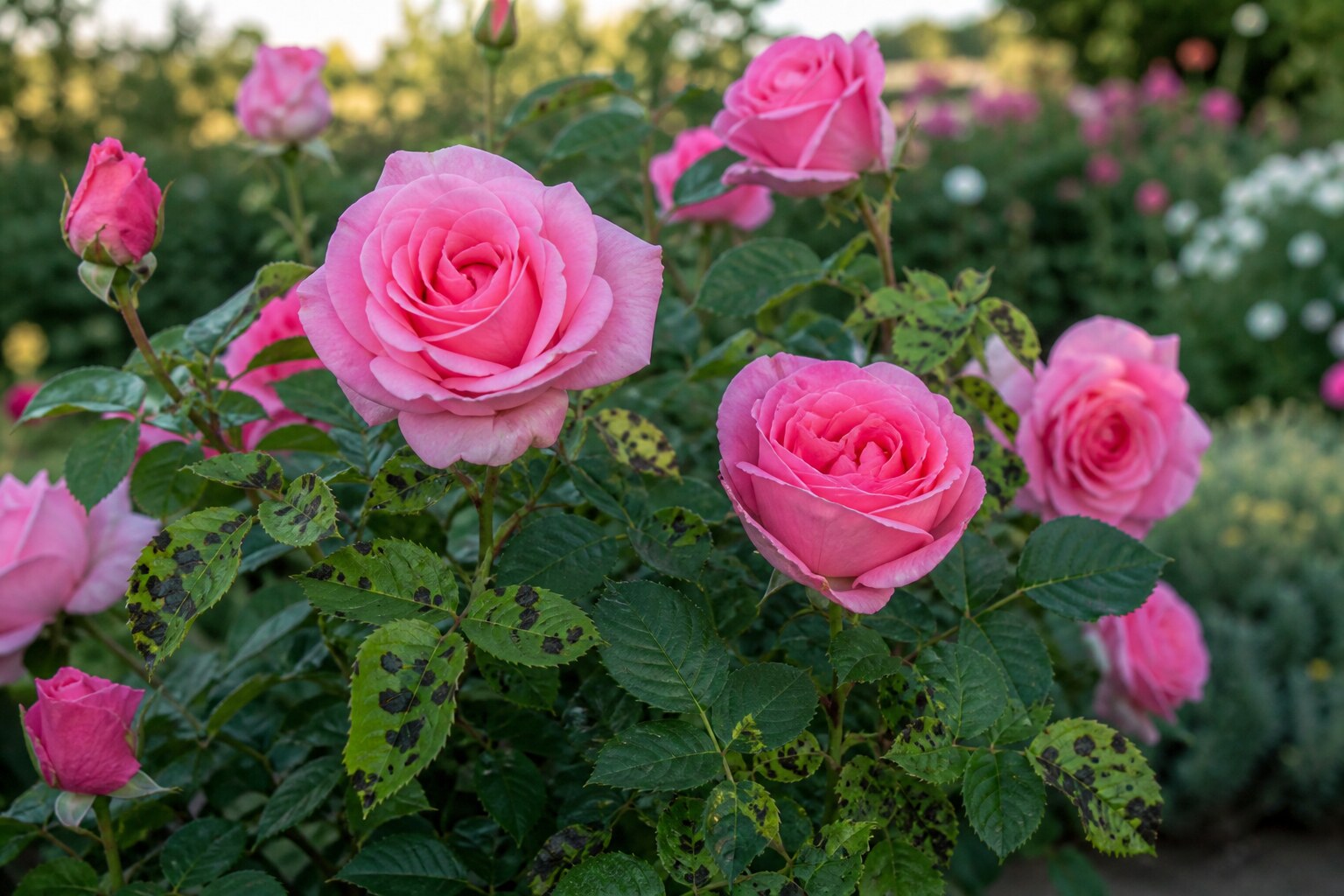 5 Natural Ways to Fight Black Spot Fungus Disease on Roses