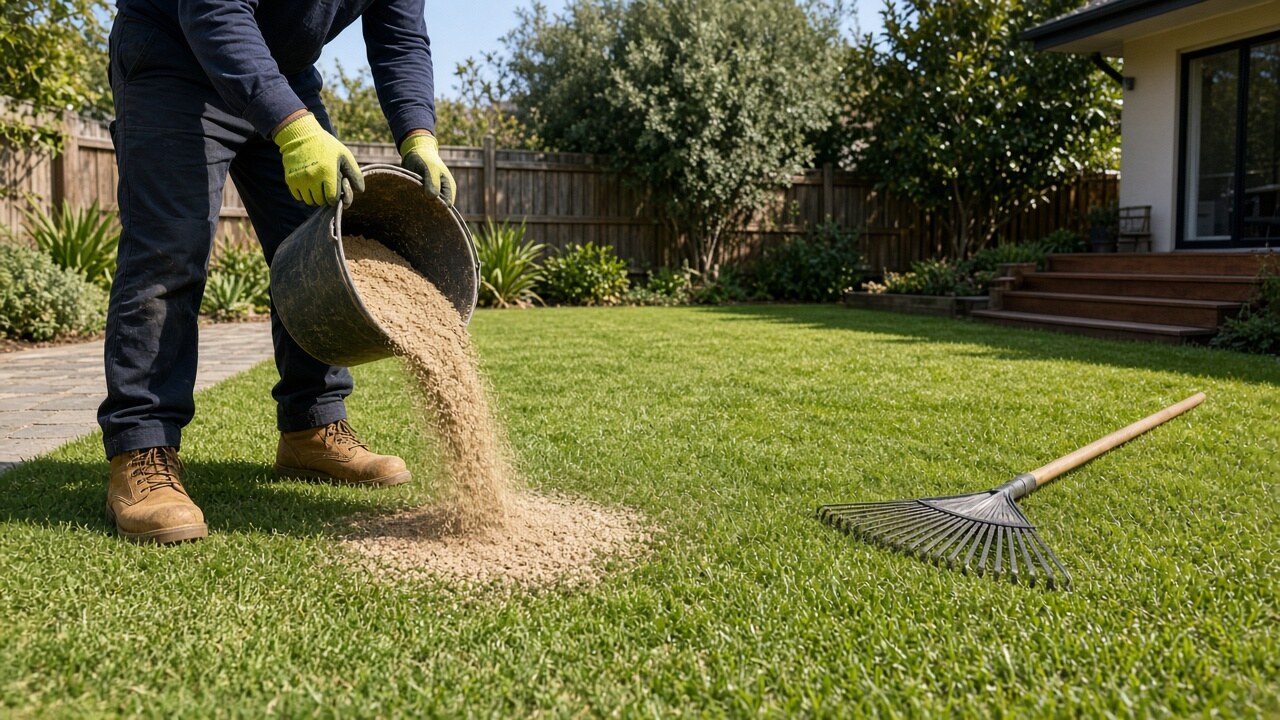 How to Top Dress a Lawn in Australia